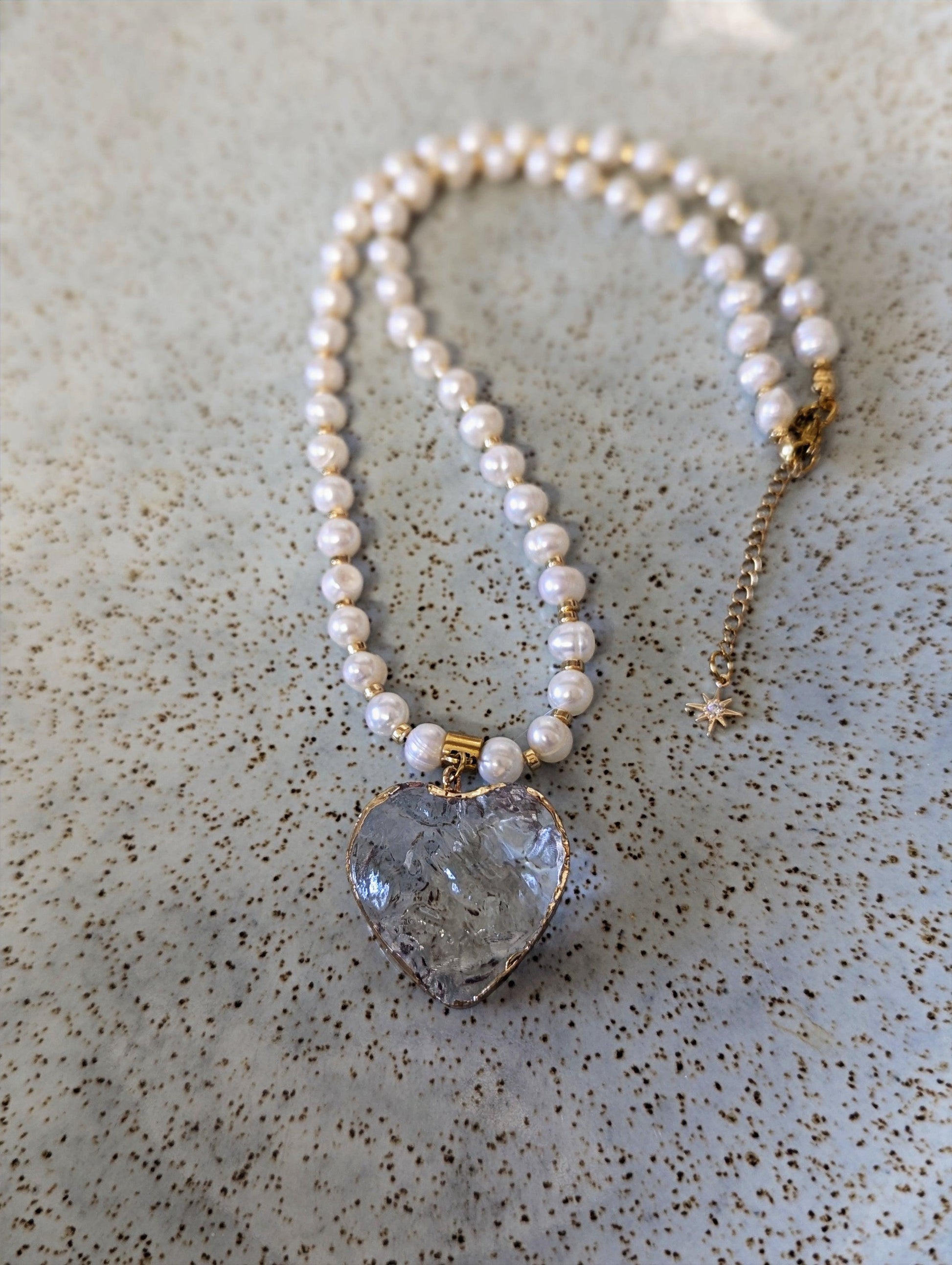 Freshwater Pearl Necklace 'Cateleya' image 0