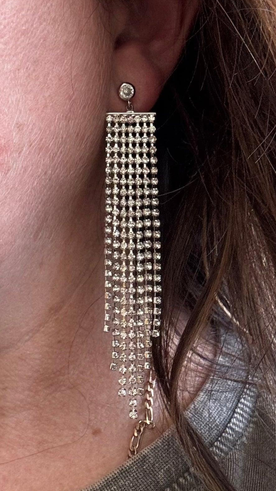 long tassel earrings