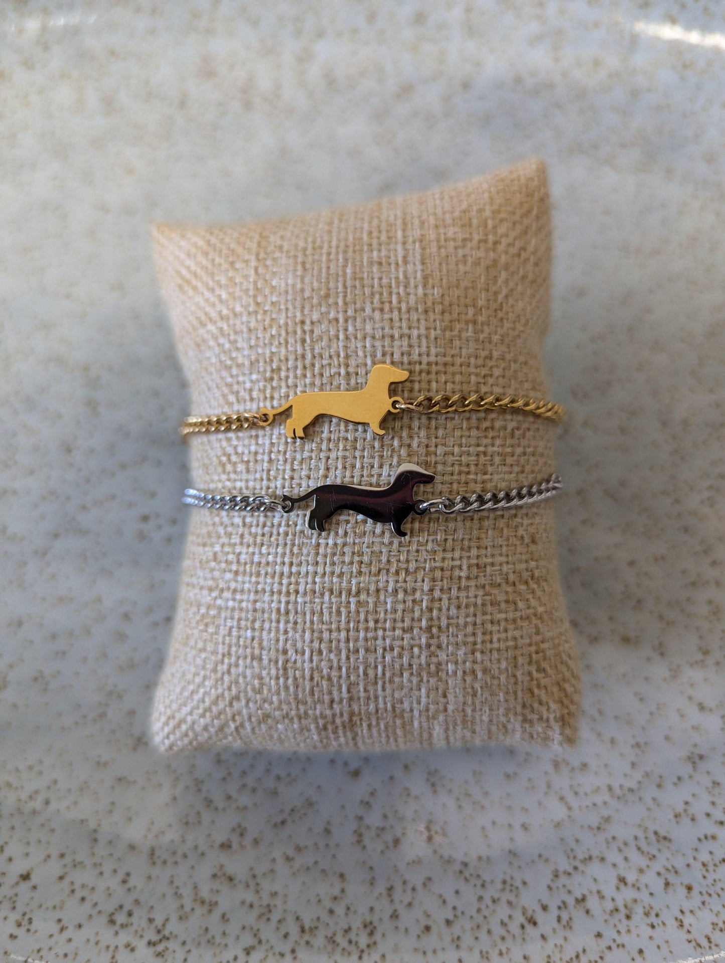 Dachshund Charm Bracelet image 0