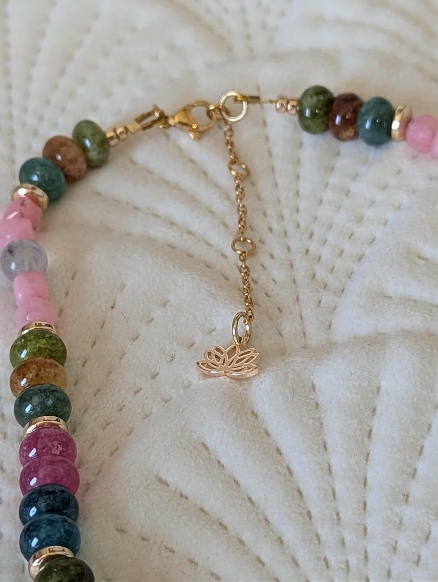 Luna Heart – Pearl & Gemstone Beaded Necklace